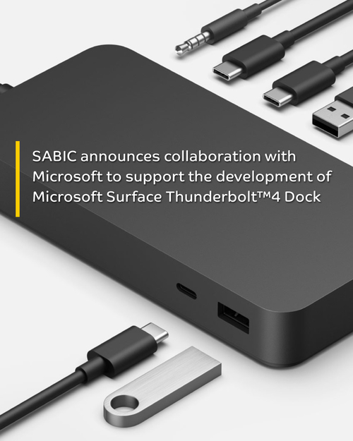 最新の会社の事例について Microsoft Surface ThunderboltTM4 ドックの開発を支援するMicrosoft Corporationとの協力
