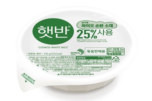 最新の会社の事例について サビックとCJ・チルジェダングは,韓国で25%認証された再生可能なPPで製造された,世界初の食用ライス包装鉢を共同開発