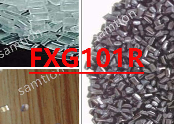 S-Plastic "FXG101Rは,ダイヤモンドと特殊効果の色のための透明/半透明高粘度グレードです