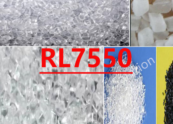 S-Plastic  RL7550樹脂は初期データである. 10%ガラス強化,高溶融流PC.リサイクルベースの製剤.