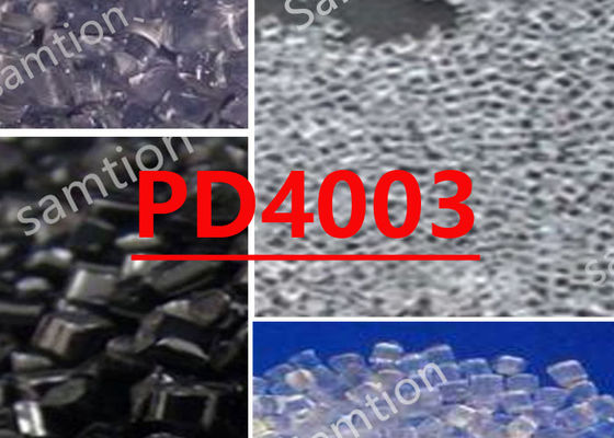 S-Plastic  PD4003 A 高熱耐性ポリエステル (Ester) 炭酸注射型樹脂.以下のすべての特性が有する.
