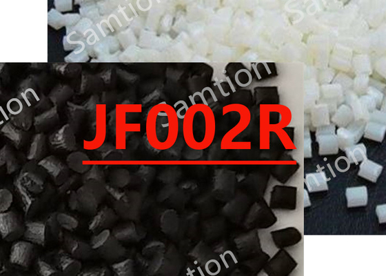 S-Plastic Thermocomp JF002Rは,ガラスファイバー,ガラスビーズを含むポリエテル硫素樹脂をベースにした化合物である.追加機能