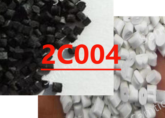 S-Plastic Thermocomp 2C004は,炭素繊維を含むエチレンテトラフルーオエチレンコポリマー樹脂に基づく化合物です.