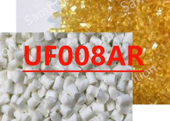 S-Plastic Thermocomp UF008AR ポリフタラミド樹脂をベースにした樹脂化合物,ガラス繊維を含む.追加機能は,