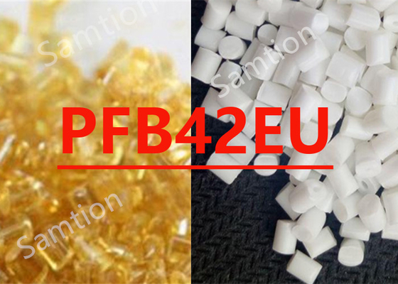 S-Plastic Thermocomp PFB42EUは,ガラスファイバー,ガラスビーズを含むPA6樹脂に基づく化合物です.追加された機能には,Ea