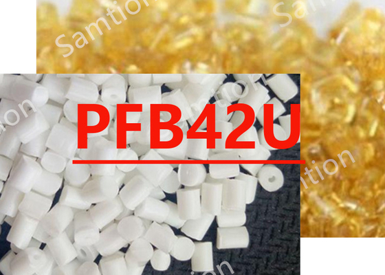 S-Plastic Thermocomp PFB42Uは,ガラスファイバーとガラスビーズを含むナイロン6樹脂に基づく化合物です