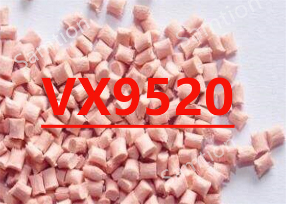 S-Plastic Valox VX9520は,炎阻害性20%のガラスで満たされたPET注射型樹脂で,良質な色安定性があります.