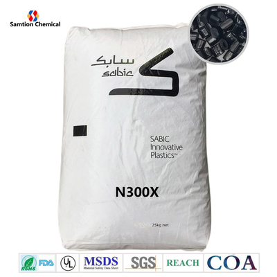 S-Plastic Noryl N300X PPE+PS混合物.未詰め,不ブロン化,不塩化FRシステム UL94 V0.高熱ダイレクトリック