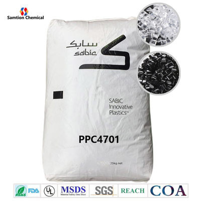 S-Plastic Lexan PPC4701 樹脂は高熱耐性ポリファス酸炭酸物で 264 Psi で 300F の DTUL を提供します