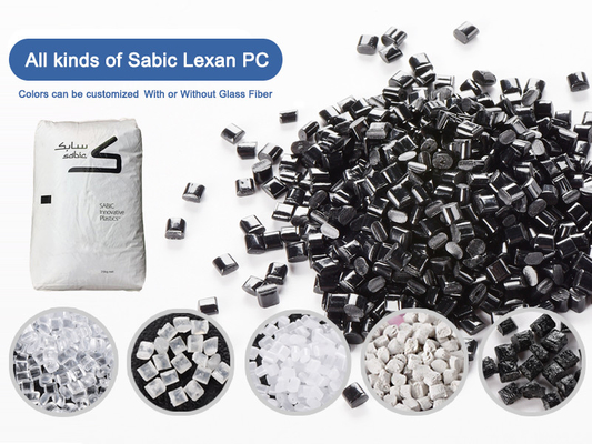 S-Plastic LexanのポリカーボネートのLexanのPCのガラス繊維は10%-40% Engineingのプラスチック樹脂を補強した